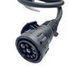 Cable de enchufe ISOBUS sobremoldeado personalizable